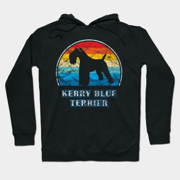 Kerry Blue Terrier Vintage Design Dog Hoodie by millersye